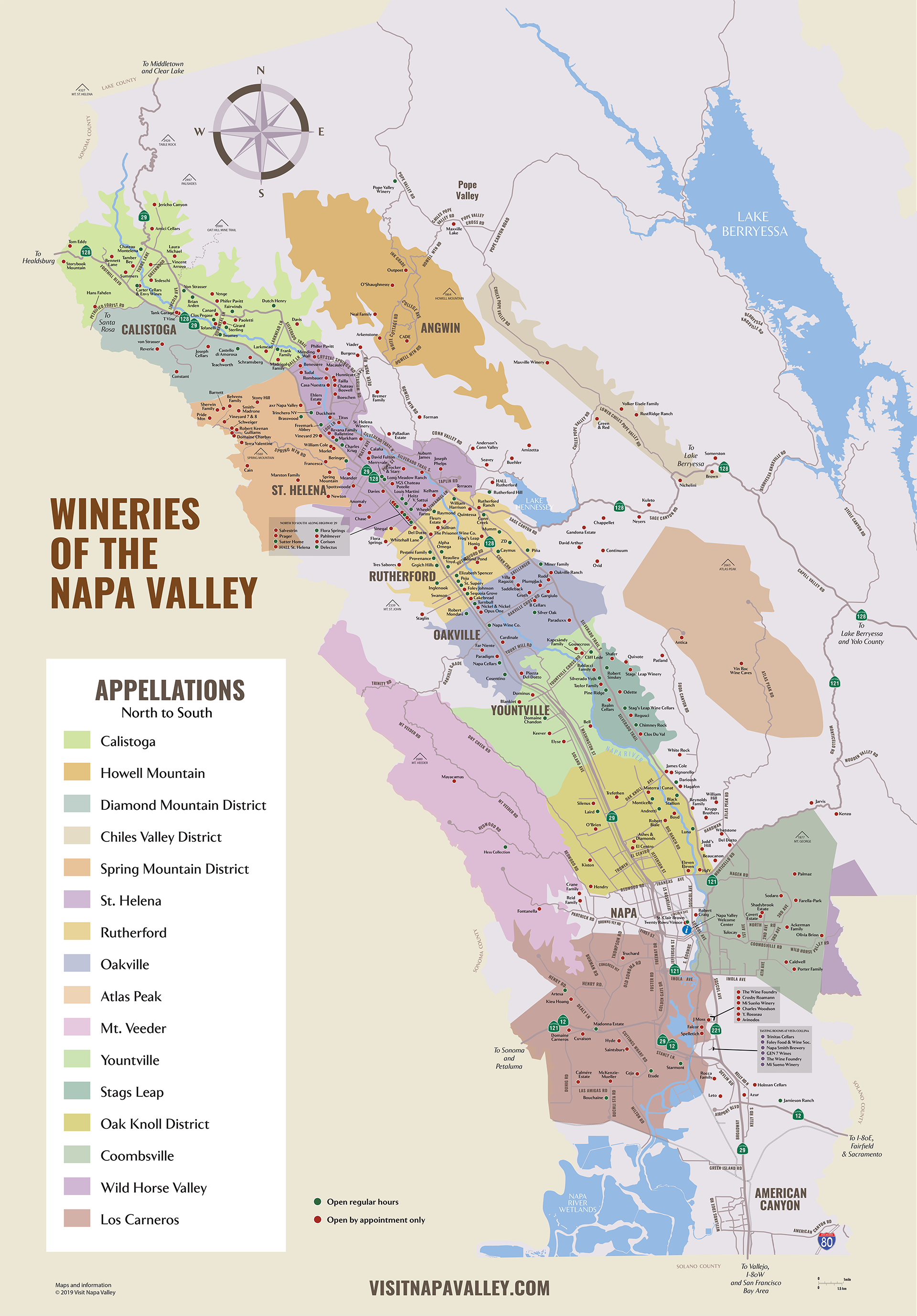 Napa Valley Map King Group Events